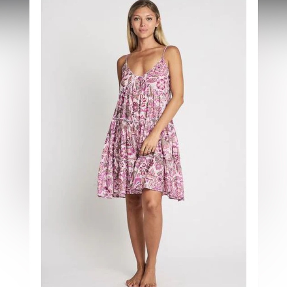 Debbie Katz Amelie Strap Dress Pink